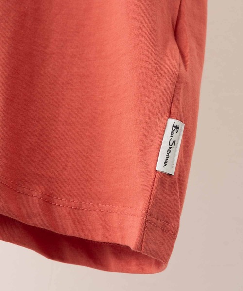 Ben Sherman(ベンシャーマン)の「ライドアウトプリントTシャツ(Tシャツ/カットソー・メンズ・コーラル・LARGE)」の10枚目の写真