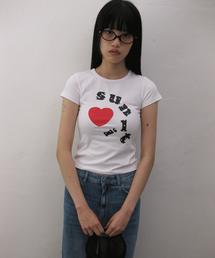ドットロゴTシャツ（ホワイト）