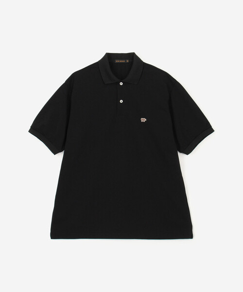 SCYE BASICS(サイベーシックス)の「SCYE BASICS | 〈別注〉ポリエステル鹿の子 ポロシャツ MEN(ポロシャツ・メンズ・グリーン/ブラック/ネイビー・40/38)」の14枚目の写真