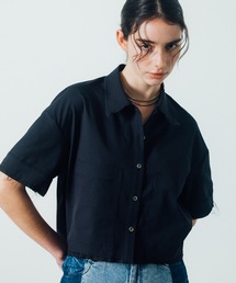 【CITY TOKYO/シティートウキョウ】Double Pocket Short Shirt / ダブルポケットショートシャツ
