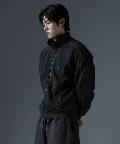 CARMID（カミド）の「アンティークピグメントジャージ [ダークカーキ]（ナイロンジャケット・メンズ・その他・2/3/1）」の5枚目の写真