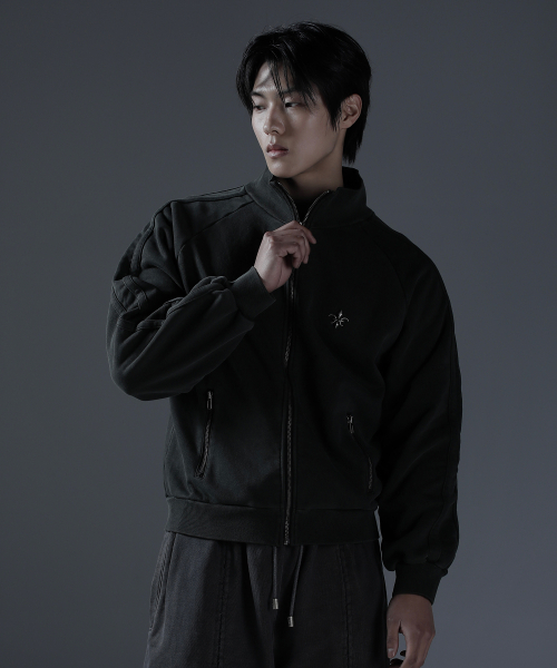 CARMID（カミド）の「アンティークピグメントジャージ [ダークカーキ]（ナイロンジャケット・メンズ・その他・2/3/1）」の8枚目の写真