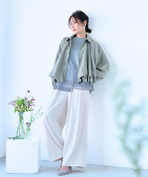 Ehre style(エーレスタイル)の「穿きやすさNo.1 毎日 パンツ お仕事やデイリーに(その他パンツ・レディース・オレンジ/アイボリー/ブラック・FREE)」の10枚目の写真