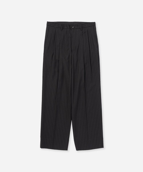 Saturdays NYC(サタデーズ ニューヨークシティ )の「George Herringbone Stripe Two Tuck Pant(その他パンツ・メンズ・グレー/ブラック・L/M/S)」の11枚目の写真