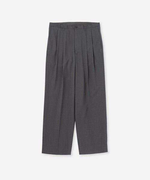 Saturdays NYC(サタデーズ ニューヨークシティ )の「George Herringbone Stripe Two Tuck Pant(その他パンツ・メンズ・グレー/ブラック・L/M/S)」の12枚目の写真
