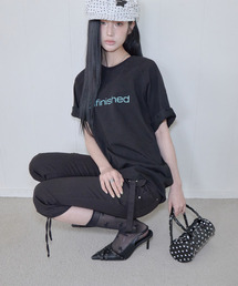 Star Mesh Raglan Tee / Black