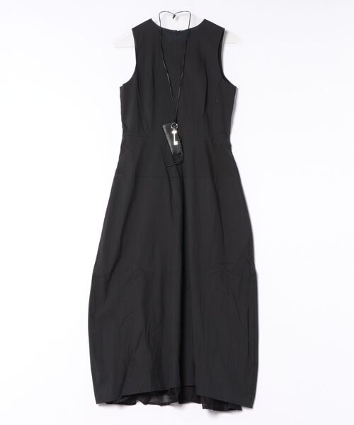 LAULEN（ローレン）の「lip case necklace set cotton sleeveless dress /リップケースネックレスセットコットンノースリーブワンピース（ワンピース・レディース・ホワイト/ブラック・FREE）」の12枚目の写真