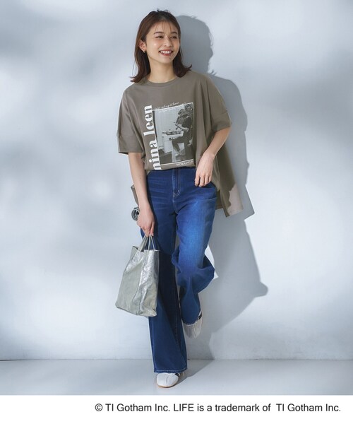 UNTITLED（アンタイトル）の「【LIFE PC】GOOD ROCK SPEED Tシャツ（Tシャツ/カットソー・レディース・チャコールグレー・02）」の4枚目の写真