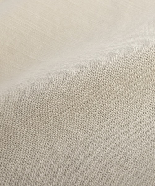 NAKER（ネイカー）の「オープンカラーテックリネン半袖シャツ（シャツ/ブラウス・メンズ・ベージュ/グリーン・S/M/L/XL）」の22枚目の写真