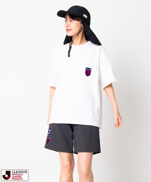 FREAK'S STORE（フリークスストア）の「J.LEAGUE×FREAK'S STORE 別注 SUPPORTERS NYLON SHORTS 【FC東京】（その他パンツ・メンズ・チャコールグレー/ブラック・LARGE/MEDIUM/SMALL）」の5枚目の写真