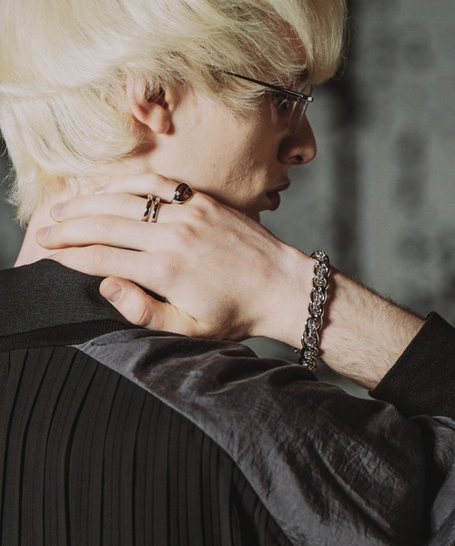 NO ID.（ノーアイディ）の「【NO ID.】Concave Signet Ring / コンケーブ シグネット リング（リング・メンズ・シルバー・ONE SIZE）」の17枚目の写真