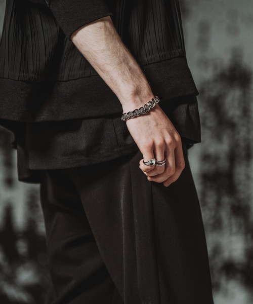 NO ID.（ノーアイディ）の「【NO ID.】Concave Signet Ring / コンケーブ シグネット リング（リング・メンズ・シルバー・ONE SIZE）」の19枚目の写真