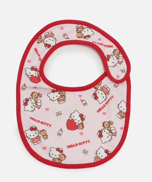 sanrio(サンリオ)の「〈サンリオ〉2Pスタイ(スタイ/よだれかけ・キッズ・ホワイト/ピンク/イエロー・FREE)」の10枚目の写真
