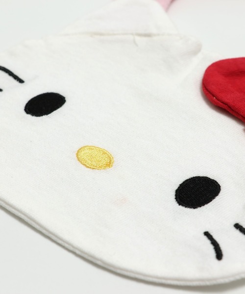 sanrio(サンリオ)の「〈サンリオ〉2Pスタイ(スタイ/よだれかけ・キッズ・ホワイト/ピンク/イエロー・FREE)」の7枚目の写真