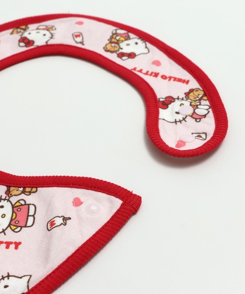 sanrio(サンリオ)の「〈サンリオ〉2Pスタイ(スタイ/よだれかけ・キッズ・ホワイト/ピンク/イエロー・FREE)」の5枚目の写真