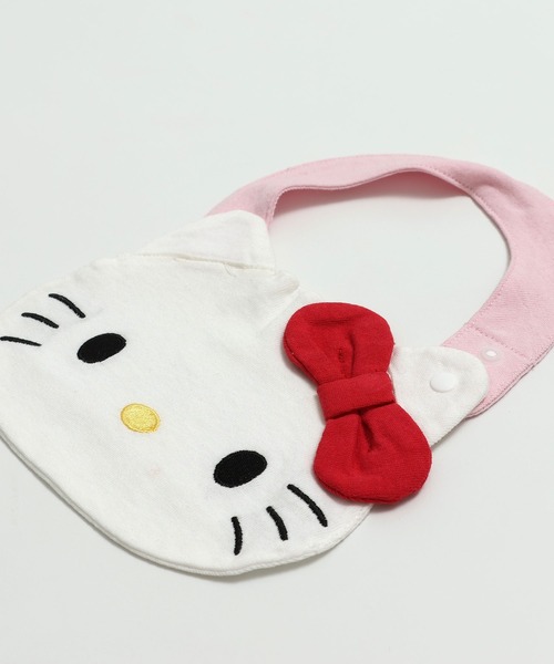 sanrio(サンリオ)の「〈サンリオ〉2Pスタイ(スタイ/よだれかけ・キッズ・ホワイト/ピンク/イエロー・FREE)」の19枚目の写真