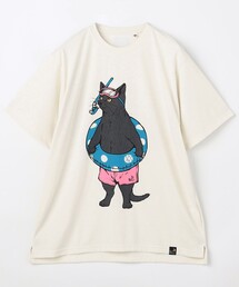 go slow caravan/ゴースローキャラバン UVケア 吸水速乾 海猫TEE クルーネックTシャツ【限定展開】