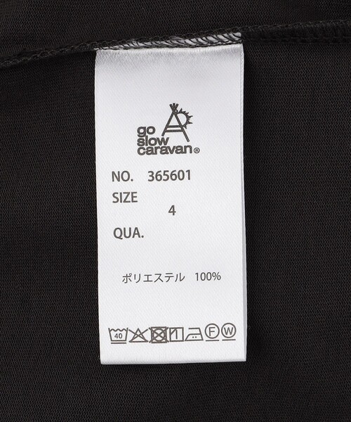 go slow caravan(ゴースローキャラバン)の「go slow caravan/ゴースローキャラバン UVケア 吸水速乾 海猫TEE クルーネックTシャツ【限定展開】(Tシャツ/カットソー・メンズ・チャコールグレー/オフホワイト・4/3/2/5)」の8枚目の写真