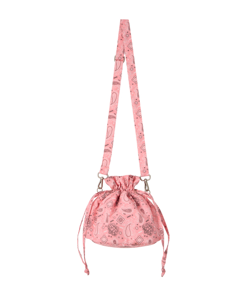 ERER（エルエル）の「Bandana Mini Bag Pink（メッセンジャーバッグ・レディース・その他・F）」の5枚目の写真