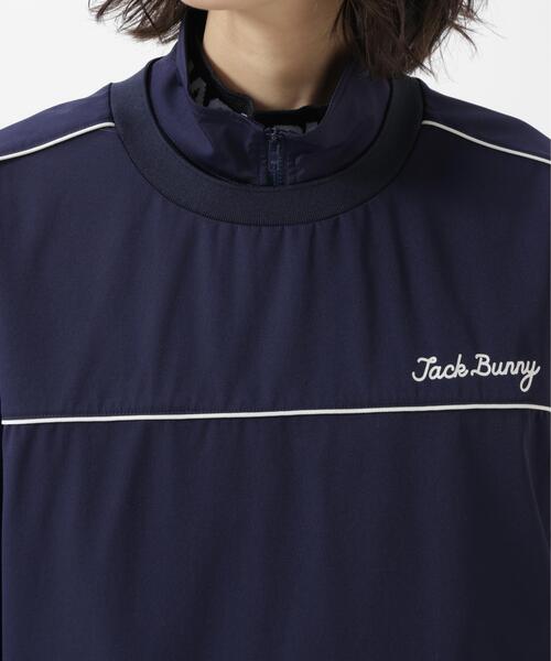 Jack Bunny!!（ジャックバニー）の「【Jack Bunny!!】マルチウェイストレッチ ツインスニード（ブルゾン・レディース・ネイビー・SMALL）」の2枚目の写真