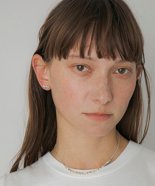 LAPUIS（ラピュイ）の「LAPUIS(ラピュイ)Treat pierced earrings（ピアス（両耳用）・レディース・ゴールド/シルバー・FREE）」の5枚目の写真