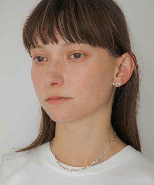 LAPUIS（ラピュイ）の「LAPUIS(ラピュイ)Treat pierced earrings（ピアス（両耳用）・レディース・ゴールド/シルバー・FREE）」の6枚目の写真