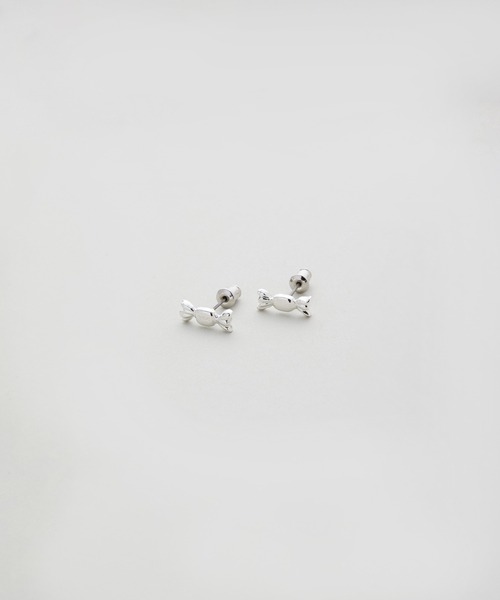 LAPUIS（ラピュイ）の「LAPUIS(ラピュイ)Treat pierced earrings（ピアス（両耳用）・レディース・ゴールド/シルバー・FREE）」の10枚目の写真