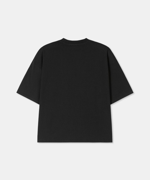 THEENDQUESTION(ジエンドクエスチョン)の「Symbol embroidery t-shirt / BLACK(Tシャツ/カットソー・レディース・その他・FREE)」の2枚目の写真