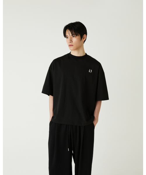 THEENDQUESTION(ジエンドクエスチョン)の「Symbol embroidery t-shirt / BLACK(Tシャツ/カットソー・レディース・その他・FREE)」の7枚目の写真