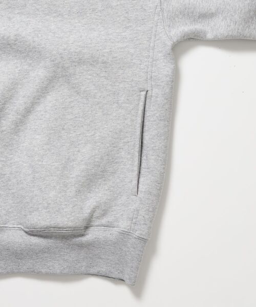 BEN DAVIS(ベンデイビス)の「【BEN DAVIS(ベンデイビス)】BD SWEAT HALF ZIP / スウェット ハーフジップ ワンポイント刺繍 裏起毛 サイドポケット ユニセックス(Tシャツ/カットソー・メンズ・ブラック/スカイブルー/グレー/ブラウン・MEDIUM/X-LARGE/LARGE)」の18枚目の写真