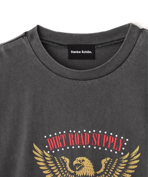 DANKE SCHON(ダンケシェーン)の「【WEB&DEPOT限定】DankeSchon/ダンケシェーン/SST WESTOWN(Tシャツ/カットソー・レディース・ブラック・M/L)」の6枚目の写真