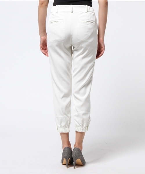 LOUNGEDRESS（ラウンジドレス）の「裾釦Wクロスパンツ（その他パンツ・レディース・ホワイト/ネイビー・0/1）」の5枚目の写真