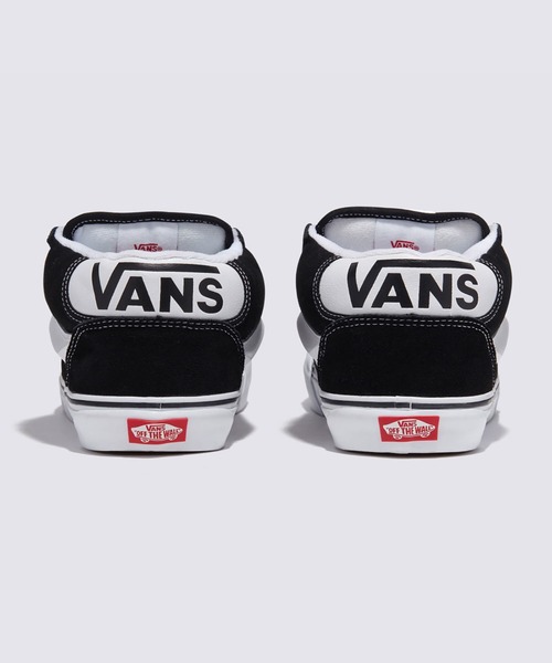 VANS(バンズ)の「ニューミッド / Knu Mid BLACK/TRUE WHITE VN000CQ96BT1(スニーカー・メンズ・ブラック・4)」の4枚目の写真
