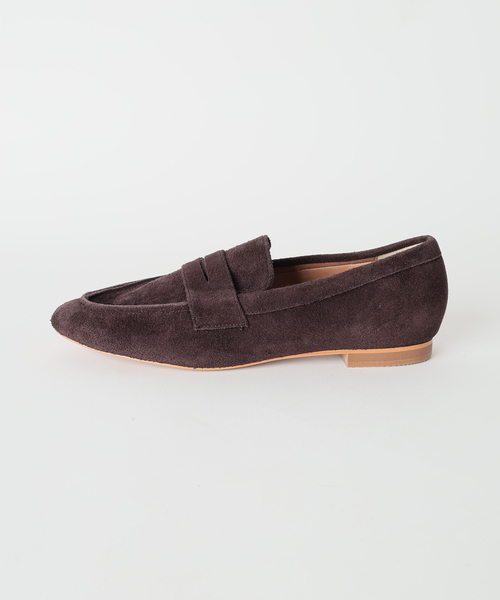 Spick & Span（スピックアンドスパン）の「《新色有り / 追加》Spick & Span スウェードローファー（ローファー・レディース・ベージュ/チョコ・36/37/38）」の7枚目の写真