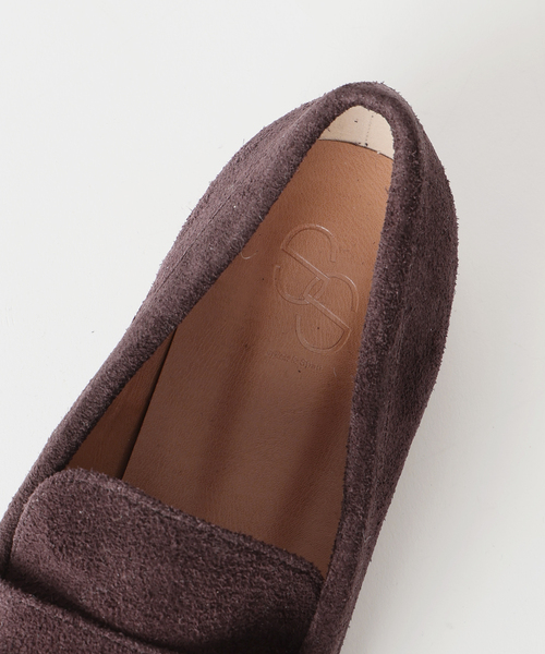 Spick & Span（スピックアンドスパン）の「《新色有り / 追加》Spick & Span スウェードローファー（ローファー・レディース・ベージュ/チョコ・36/37/38）」の13枚目の写真