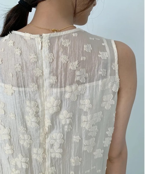 BIRTHDAY BASH（バースデイバッシュ）の「LADY TIERED DRESS（レディティアードドレス）（ワンピース・レディース・ブラック/アイボリー・MEDIUM/SMALL）」の7枚目の写真
