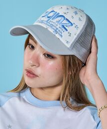 SEQUENZ（シークエンズ）の「※WEB限定 / 刺繍 / メッシュキャップ / sqnz mesh logo cap（キャップ）」