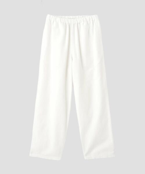 Y（ワイ）の「Ｙ / ORGANIC COTTON SOFT MOLESKIN TAPERED EASY TROUSERS（その他パンツ・メンズ・ホワイト/ネイビー・LARGE/MEDIUM）」の13枚目の写真