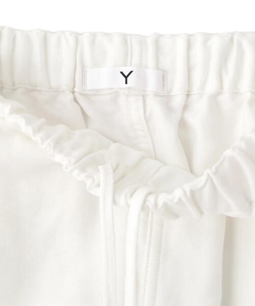 Y（ワイ）の「Ｙ / ORGANIC COTTON SOFT MOLESKIN TAPERED EASY TROUSERS（その他パンツ・メンズ・ホワイト/ネイビー・LARGE/MEDIUM）」の18枚目の写真