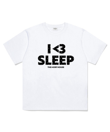 アイラブスリップオーバーサイズ半袖Tシャツホワイト
