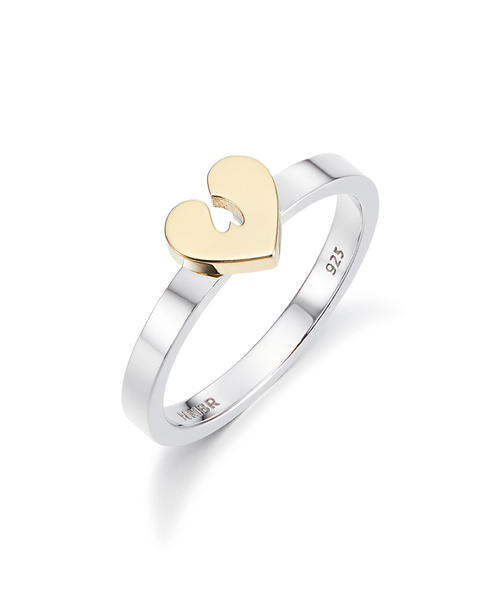 NUMBERING(ナンバリング)の「#8504 - Ring(リング・レディース・シルバー/シルバー×ゴールド・11号/9号/13号/17号/19号/15号)」の2枚目の写真