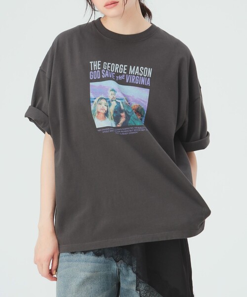 BEAMS HEART(ビームスハート)の「ヴィンテージライク バンドTシャツ(Tシャツ/カットソー・レディース・その他2/その他/その他1・FREE)」の1枚目の写真