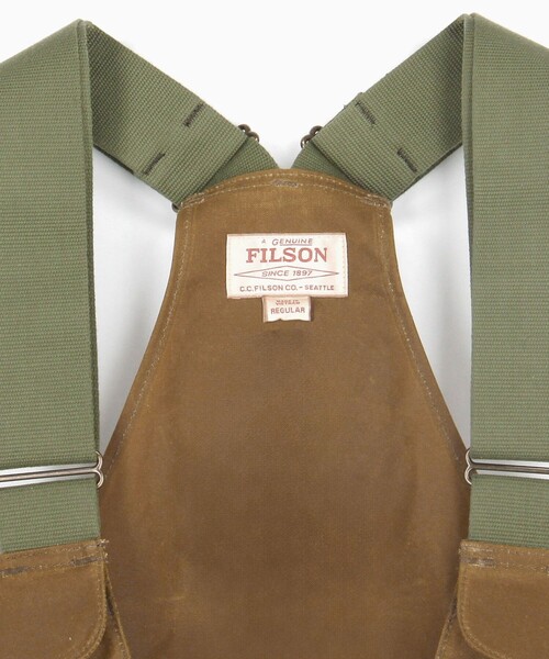 FILSON(フィルソン)の「FILSON/フィルソン Tin Cloth Game Bag/ティンクロス ゲームバッグ(その他アウター・メンズ・ブラウン・フリ-)」の3枚目の写真