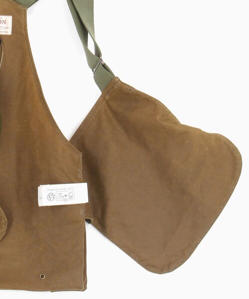 FILSON(フィルソン)の「FILSON/フィルソン Tin Cloth Game Bag/ティンクロス ゲームバッグ(その他アウター・メンズ・ブラウン・フリ-)」の6枚目の写真