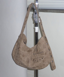 RENSE（レンセ）の「Eyelet washing leather Shoulder Bag Brown（ショルダーバッグ）」