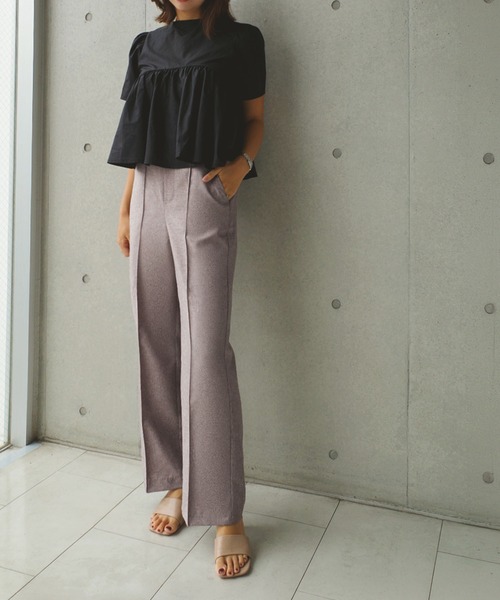 PERIPH(ペリフ)の「リネンライクパンツ(その他パンツ・レディース・ブラウン/ベージュ・S/M)」の21枚目の写真