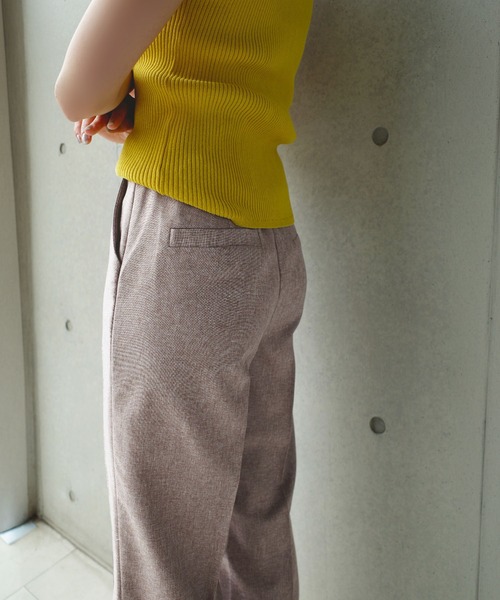 PERIPH(ペリフ)の「リネンライクパンツ(その他パンツ・レディース・ブラウン/ベージュ・S/M)」の16枚目の写真