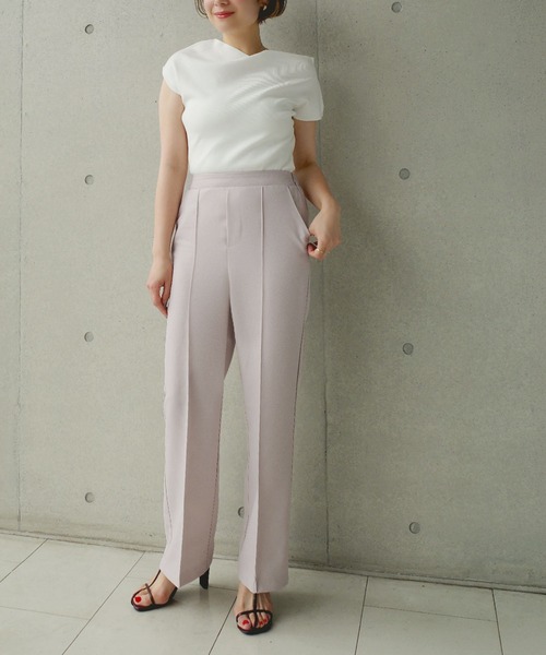 PERIPH(ペリフ)の「リネンライクパンツ(その他パンツ・レディース・ブラウン/ベージュ・S/M)」の11枚目の写真