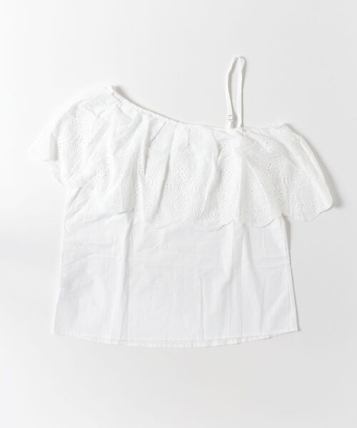 gossip!ロサンゼルス(ゴシップロサンゼルス)の「YUGA アシンメトリーワンショルダートップス(Tシャツ/カットソー・レディース・ホワイト・M/L)」の6枚目の写真