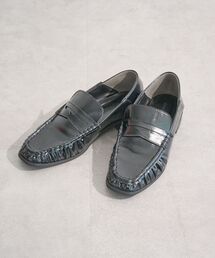 バブーシュギャザーローファー